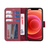 iPhone 12 Mini Leather Wallet Case by Hardiston - premium iPhone 12 Cases
