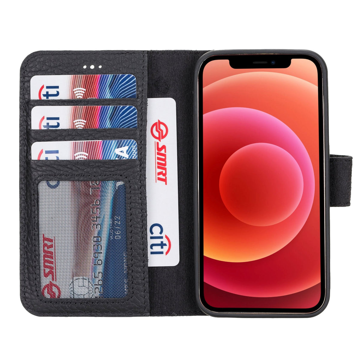 iPhone 12 Mini Leather Wallet Case by Hardiston - premium iPhone 12 Cases