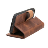 iPhone 12 Mini Leather Wallet Case by Hardiston - premium iPhone 12 Cases