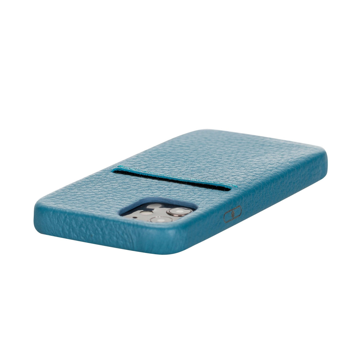 iPhone 12 Mini Snap - on Full Cover Leather Case with Credit Card Slots by Hardiston - premium iPhone 12 Cases