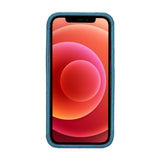 iPhone 12 Mini Snap - on Full Cover Leather Case with Credit Card Slots by Hardiston - premium iPhone 12 Cases