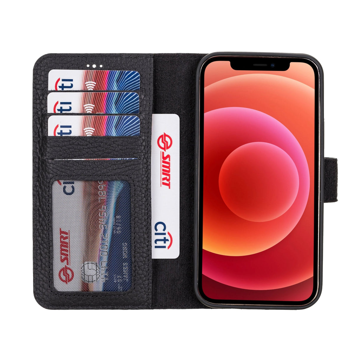 iPhone 12 Pro Leather Wallet Case by Hardiston - premium iPhone 12 Cases
