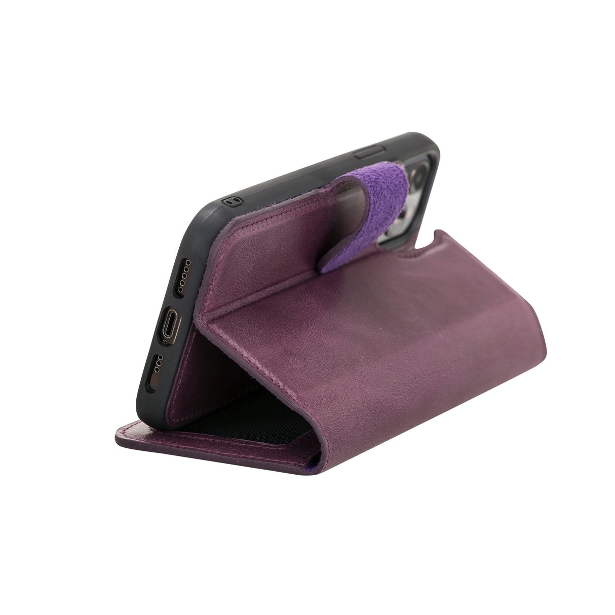 iPhone 12 Pro Leather Wallet Case by Hardiston - premium iPhone 12 Cases