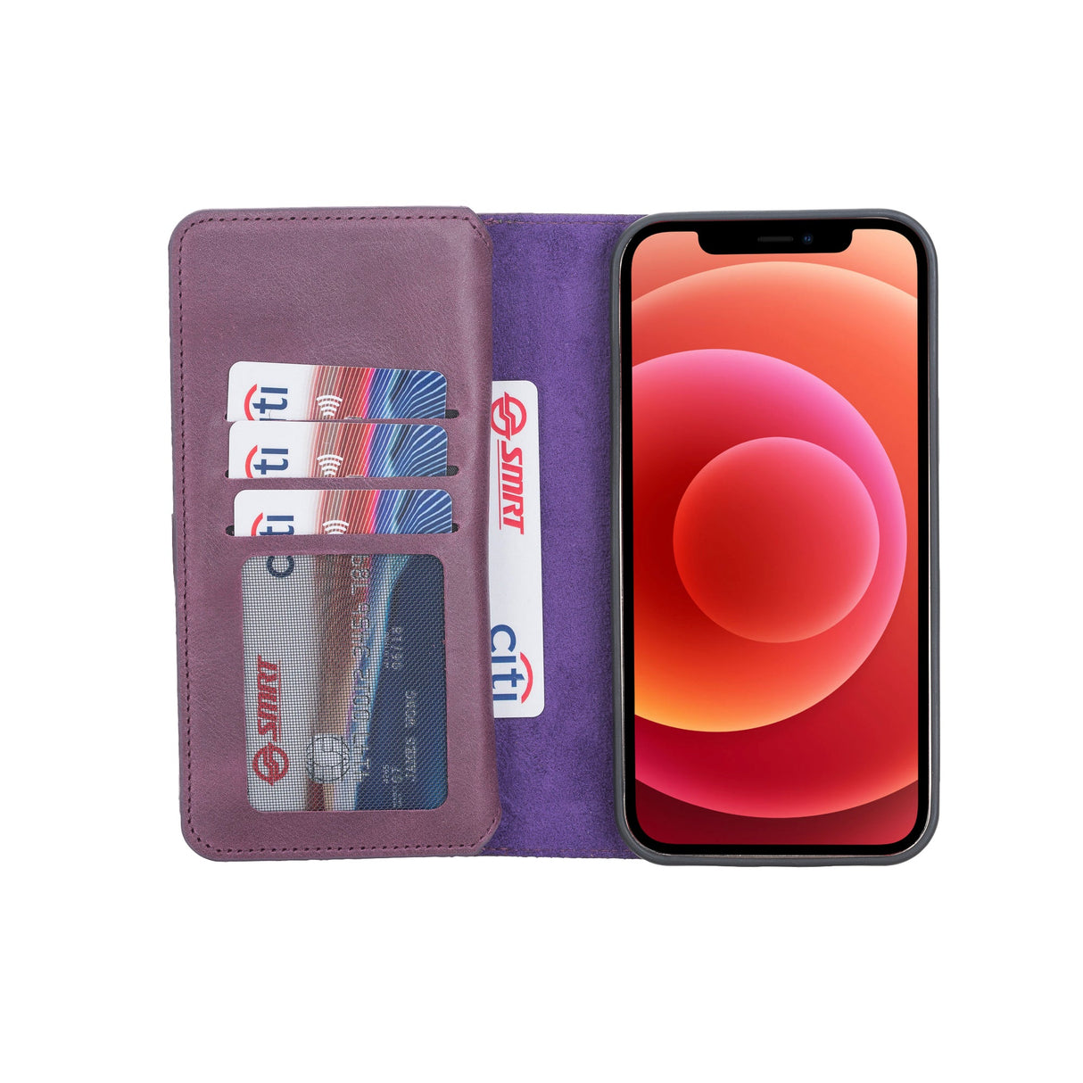 iPhone 12 Pro Max Leather Dual Wallet Case by Hardiston - premium iPhone 12 Cases