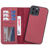 iPhone 12 Pro Max Leather Wallet Case by Hardiston - premium iPhone 12 Cases