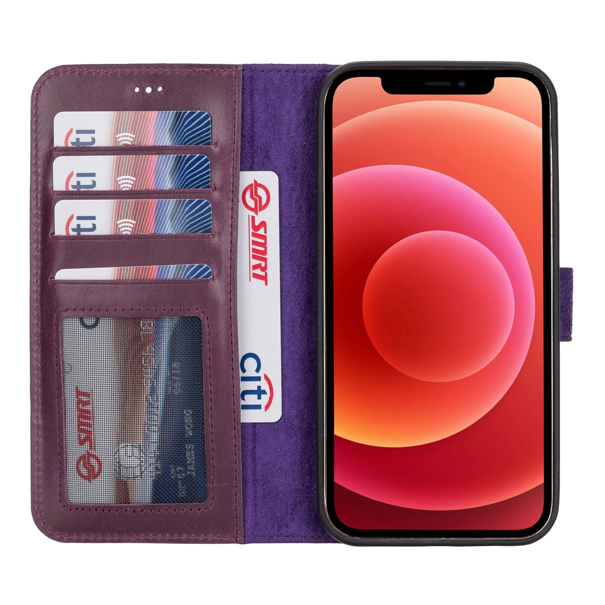iPhone 12 Pro Max Leather Wallet Case by Hardiston - premium iPhone 12 Cases