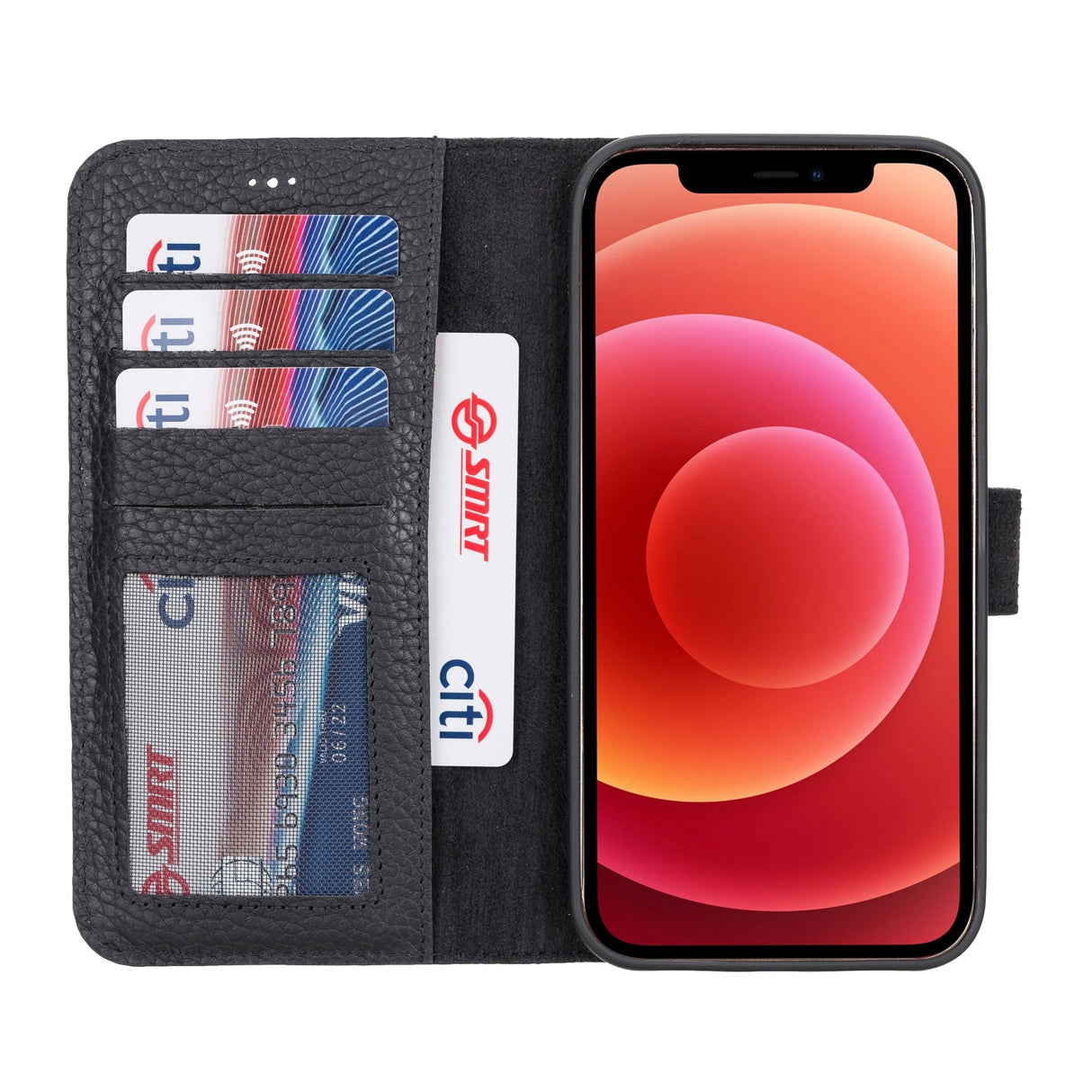 iPhone 12 Pro Max Leather Wallet Case by Hardiston - premium iPhone 12 Cases