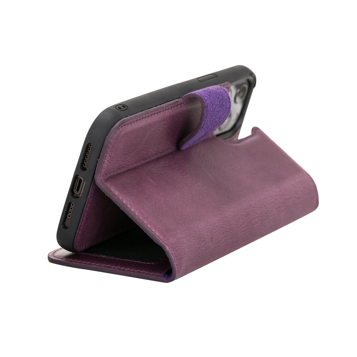 iPhone 12 Pro Max Leather Wallet Case by Hardiston - premium iPhone 12 Cases
