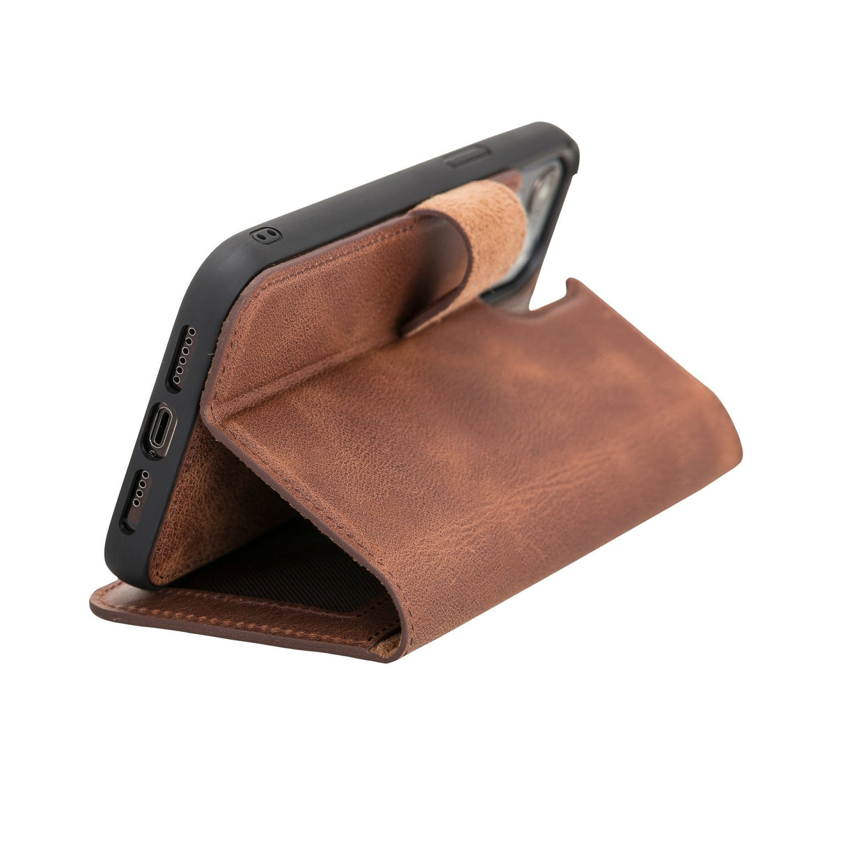 iPhone 12 Pro Max Leather Wallet Case by Hardiston - premium iPhone 12 Cases