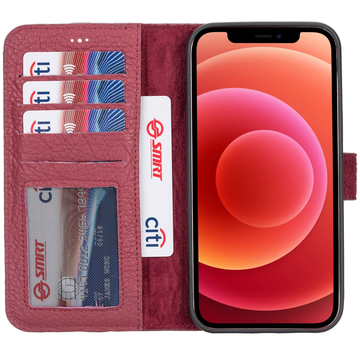 iPhone 12 Pro Max Leather Wallet Case by Hardiston - premium iPhone 12 Cases