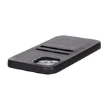 iPhone 12 Pro Max Snap - on Full Cover Leather Case with Credit Card Slots by Hardiston - premium iPhone 12 Cases