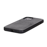 iPhone 12 Pro Max Snap - on Full Cover Leather Case with Credit Card Slots by Hardiston - premium iPhone 12 Cases