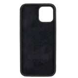 iPhone 12 Pro Max Snap - on Full Cover Leather Case with Credit Card Slots by Hardiston - premium iPhone 12 Cases