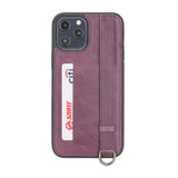 iPhone 12 Pro Max Snap - on Leather Grip Case by Hardiston - premium iPhone 12 Cases
