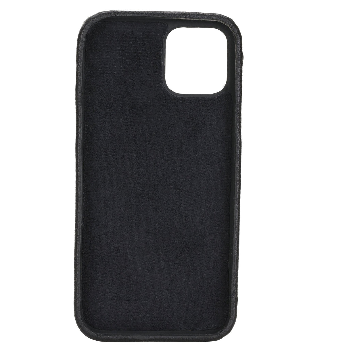 iPhone 12 Pro Snap - on Full Cover Leather Case with Credit Card Slots by Hardiston - premium iPhone 12 Cases