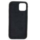 iPhone 12 Pro Snap - on Full Cover Leather Case with Credit Card Slots by Hardiston - premium iPhone 12 Cases
