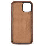 iPhone 12 Snap - on Full Cover Leather Case with Credit Card Slots by Hardiston - premium iPhone 12 Cases