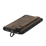 iPhone 12 Snap - on Leather Grip Case by Hardiston - premium iPhone 12 Cases