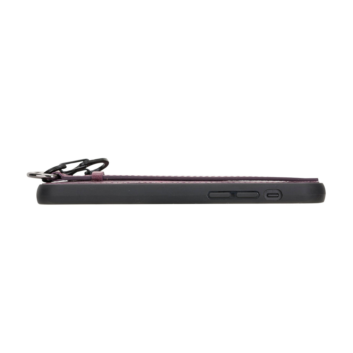 iPhone 12 Snap - on Leather Grip Case by Hardiston - premium iPhone 12 Cases