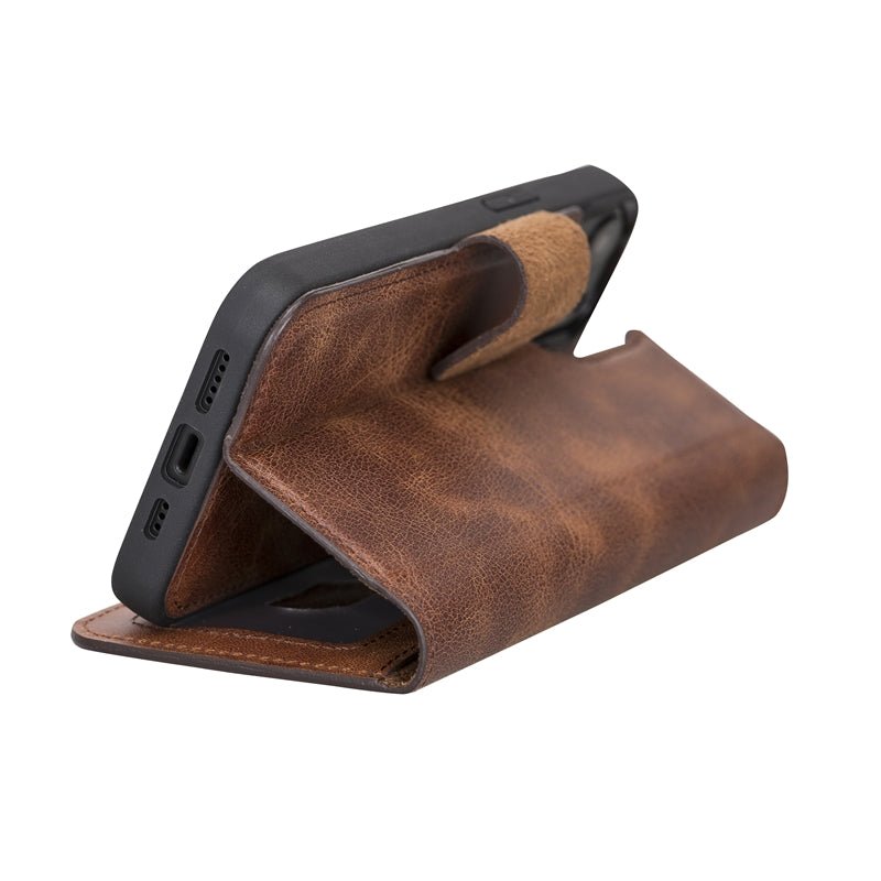 iPhone 13 Leather Wallet Case by Hardiston - premium iPhone 13 Cases