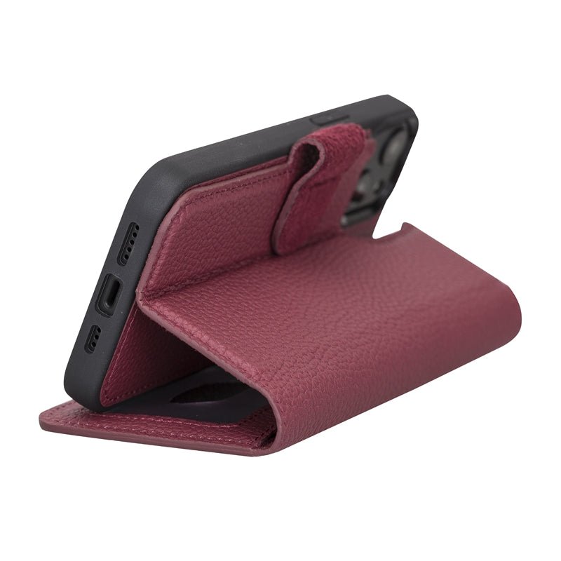 iPhone 13 Leather Wallet Case by Hardiston - premium iPhone 13 Cases