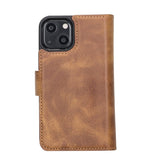 iPhone 13 Mini Leather Dual Wallet Case by Hardiston - premium iPhone 13 Cases