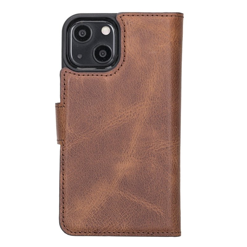 iPhone 13 Mini Leather Wallet Case by Hardiston - premium iPhone 13 Cases