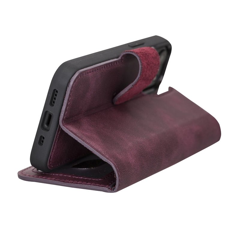 iPhone 13 Mini Leather Wallet Case by Hardiston - premium iPhone 13 Cases