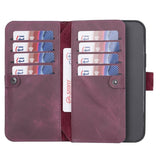 iPhone 13 Pro Leather Dual Wallet Case by Hardiston - premium iPhone 13 Cases
