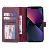 iPhone 13 Pro Leather Dual Wallet Case by Hardiston - premium iPhone 13 Cases