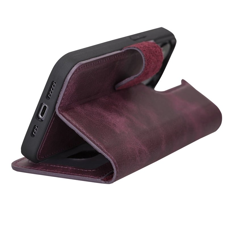 iPhone 13 Pro Leather Wallet Case by Hardiston - premium iPhone 13 Cases