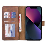 iPhone 13 Pro Max Leather Dual Wallet Case by Hardiston - premium iPhone 13 Cases