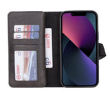 iPhone 13 Pro Max Leather Dual Wallet Case by Hardiston - premium iPhone 13 Cases