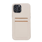 iPhone 13 Pro Max Leather Snap - on wallet case by Hardiston - premium iPhone 13 Cases