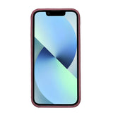 iPhone 13 Pro Max Leather Snap - on wallet case by Hardiston - premium iPhone 13 Cases