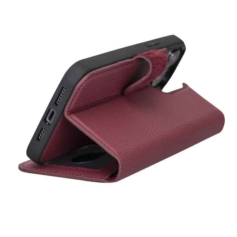 iPhone 13 Pro Max Leather Wallet Case by Hardiston - premium iPhone 13 Cases