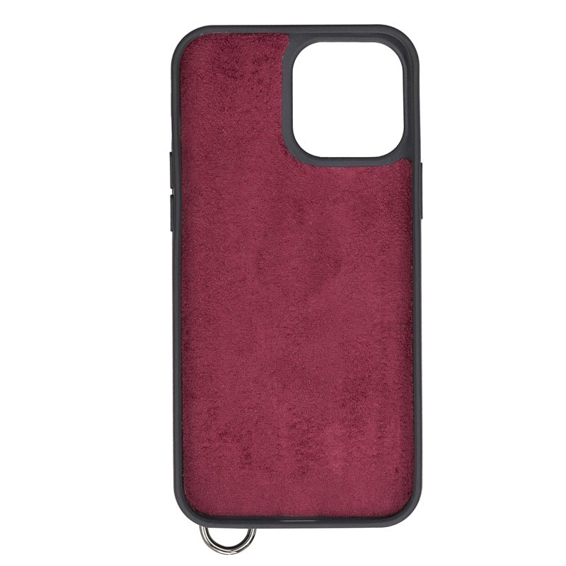 iPhone 13 Pro Max Snap - on Leather Grip Case by Hardiston - premium iPhone 13 Cases