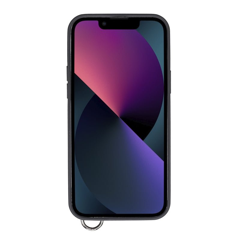 iPhone 13 Pro Max Snap - on Leather Grip Case by Hardiston - premium iPhone 13 Cases
