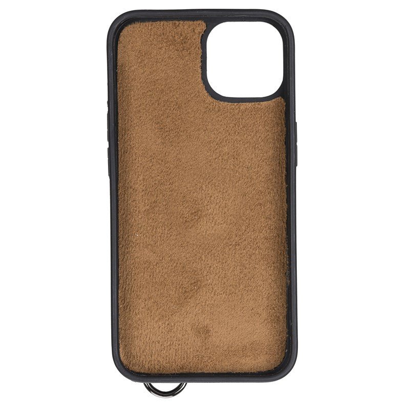 iPhone 13 Snap - on Leather Grip Case by Hardiston - premium iPhone 13 Cases