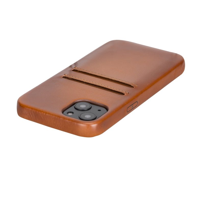 iPhone 13 Snap - on Leather Wallet Case by Hardiston - premium iPhone 13 Cases