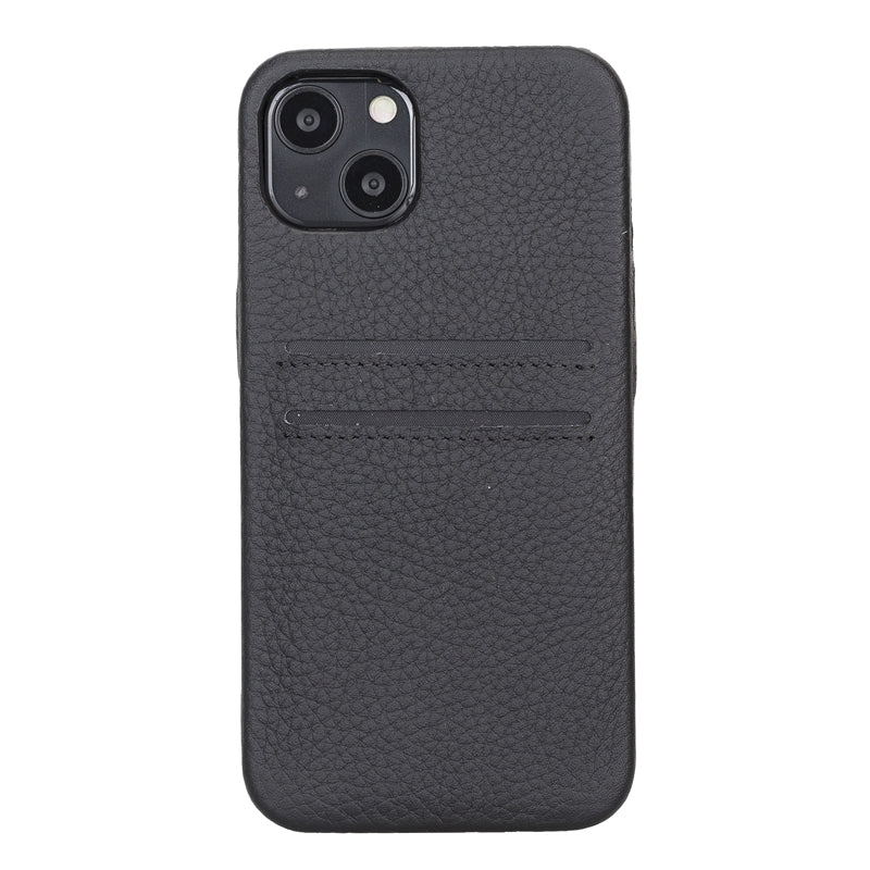 iPhone 13 Snap - on Leather Wallet Case by Hardiston - premium iPhone 13 Cases