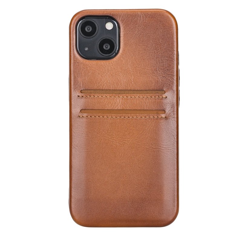 iPhone 13 Snap - on Leather Wallet Case by Hardiston - premium iPhone 13 Cases