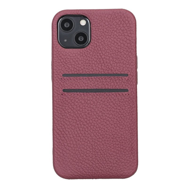 iPhone 13 Snap - on Leather Wallet Case by Hardiston - premium iPhone 13 Cases