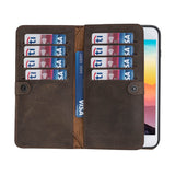 iPhone 8 Plus / iPhone 7 Plus Dual Fold Magnetic Detachable Leather Wallet Case by Hardiston - premium iPhone 7 - 8 - SE Cases