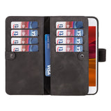 iPhone 8 Plus / iPhone 7 Plus Dual Fold Magnetic Detachable Leather Wallet Case by Hardiston - premium iPhone 7 - 8 - SE Cases