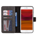 iPhone 8 Plus / iPhone 7 Plus Dual Fold Magnetic Detachable Leather Wallet Case by Hardiston - premium iPhone 7 - 8 - SE Cases