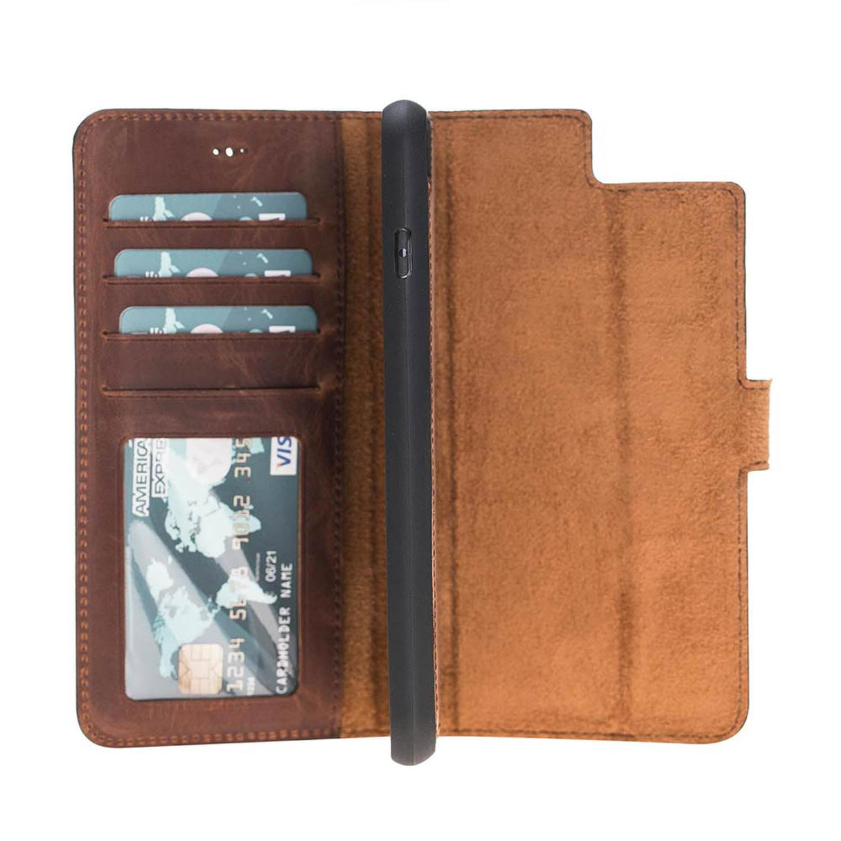 iPhone 8 Plus / iPhone 7 Plus Magnetic Detachable Leather Wallet Case by Hardiston - premium iPhone 7 - 8 - SE Cases