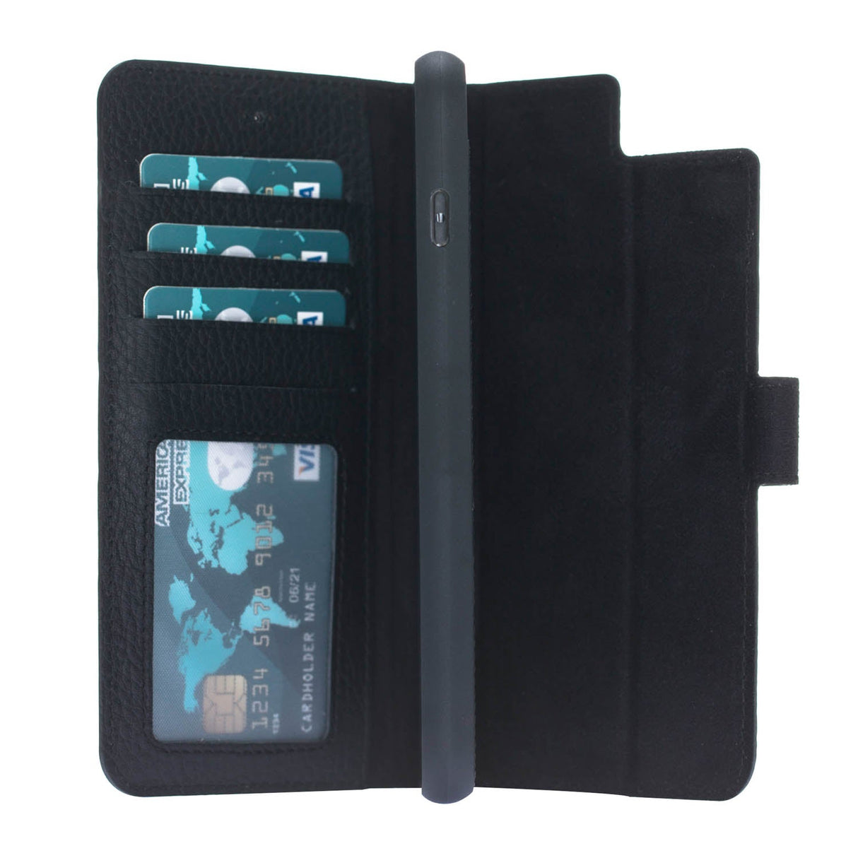 iPhone 8 Plus / iPhone 7 Plus Magnetic Detachable Leather Wallet Case by Hardiston - premium iPhone 7 - 8 - SE Cases