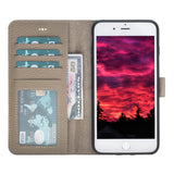 iPhone 8 Plus / iPhone 7 Plus Magnetic Detachable Leather Wallet Case by Hardiston - premium iPhone 7 - 8 - SE Cases
