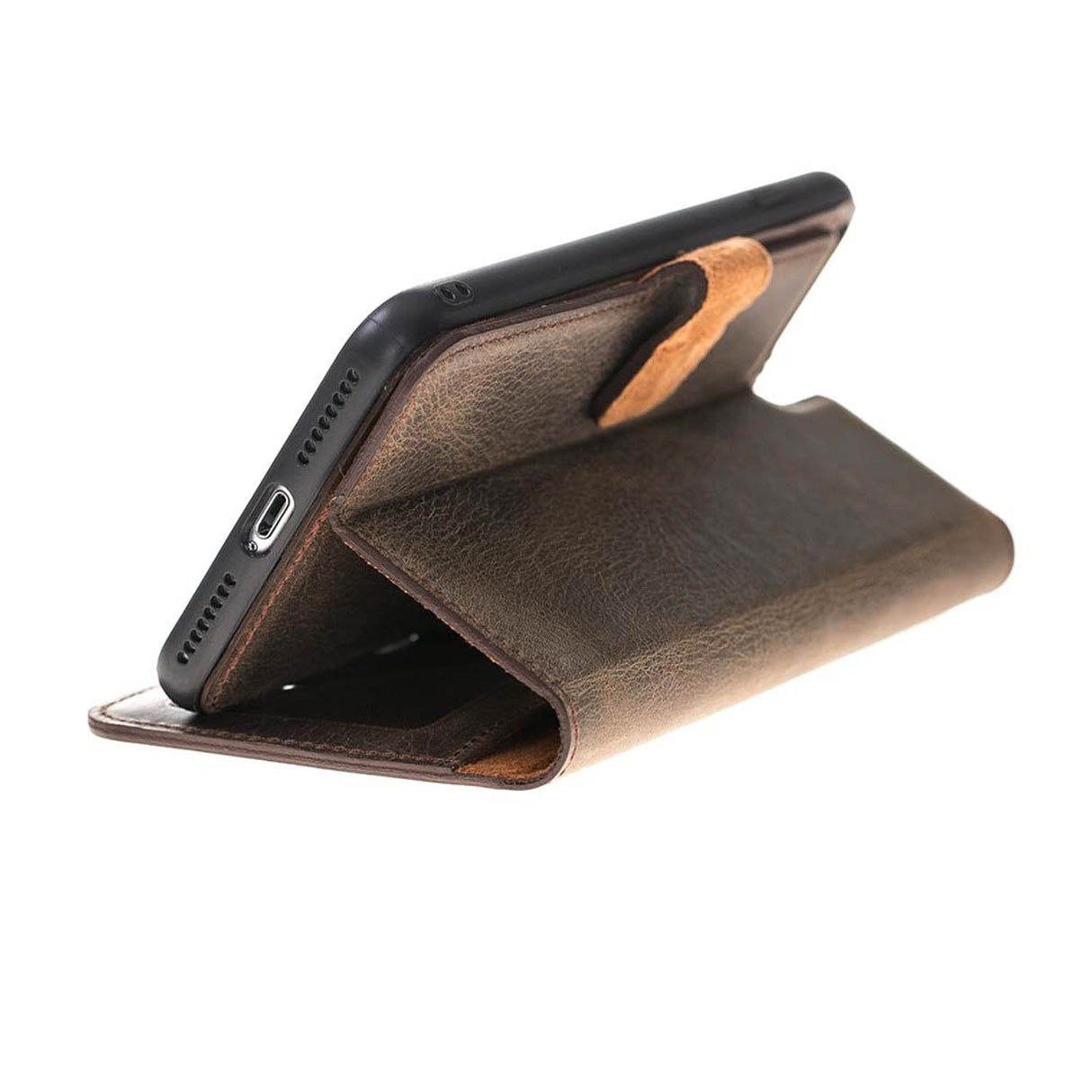 iPhone 8 Plus / iPhone 7 Plus Magnetic Detachable Leather Wallet Case by Hardiston - premium iPhone 7 - 8 - SE Cases
